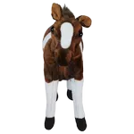 CABALLO PALOMINO 28cm - CAFÉ OSCURO