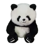 PANDA PANZÓN 35cm - NEGRO